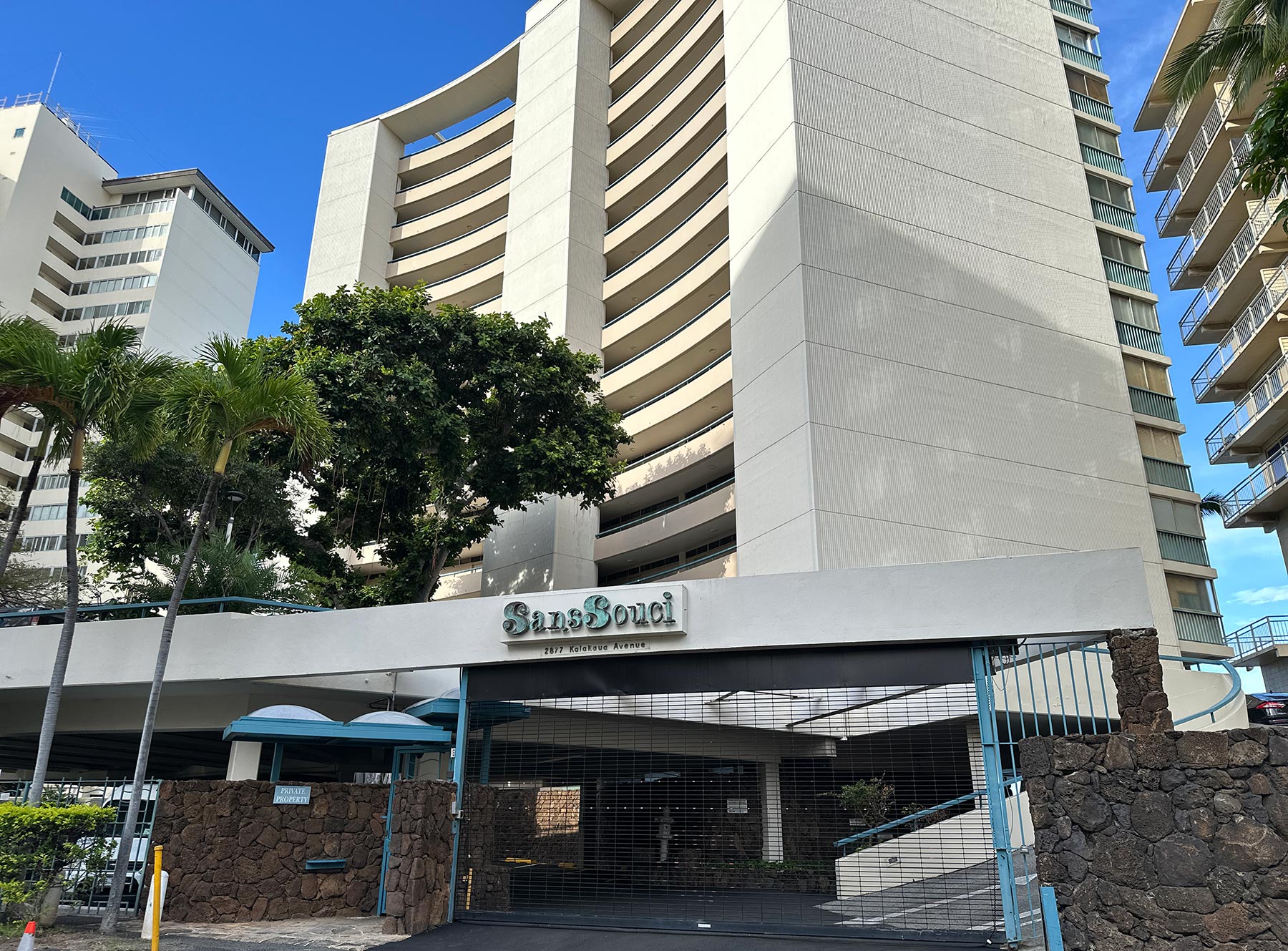 Sans Souci Building Exterior